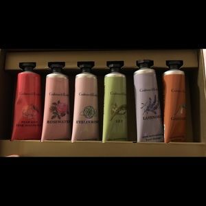 New Crabtree & Evelyn London 6 Pc Lotion Set